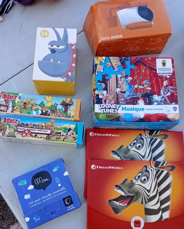 Lot de jouets Mac do neufs