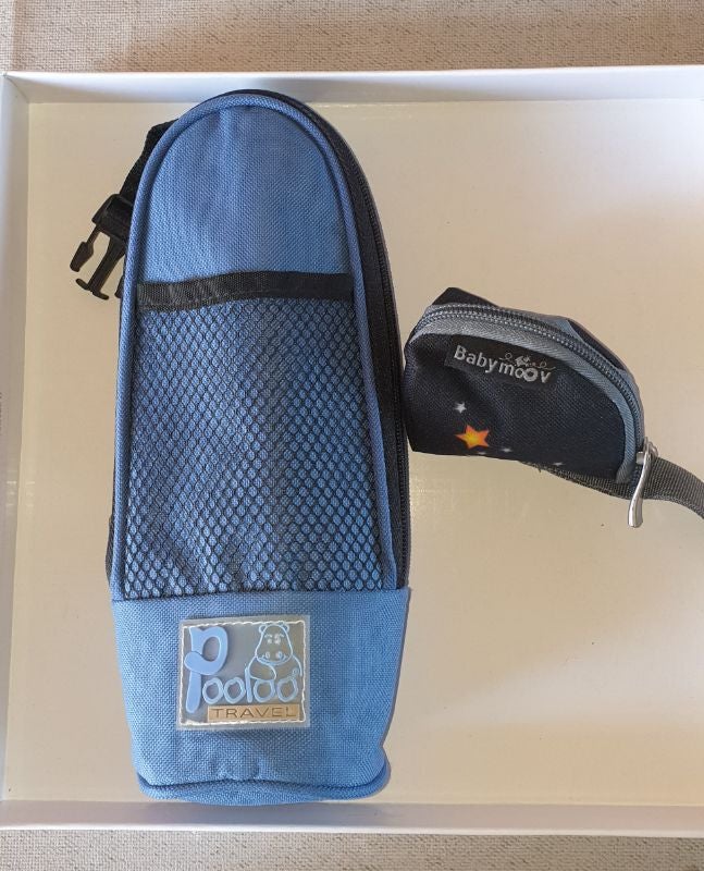 Lot de pochette pour tétine et biberons grande taille isotherme non utilisés