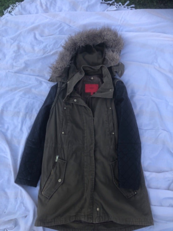 Manteau capuche