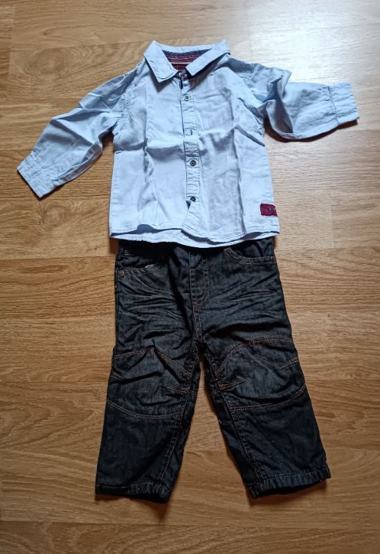 Ensemble jean et chemise Orchestra 9 mois