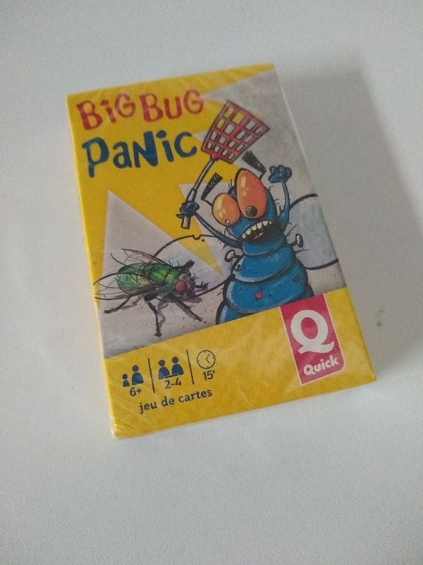 jeu de cartes "big bug panic"