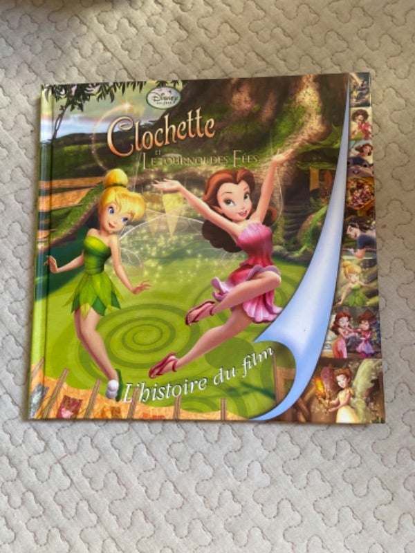 Livre Disney la fée clochette