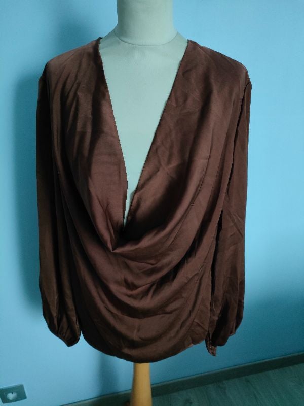 Blouse satin Shein