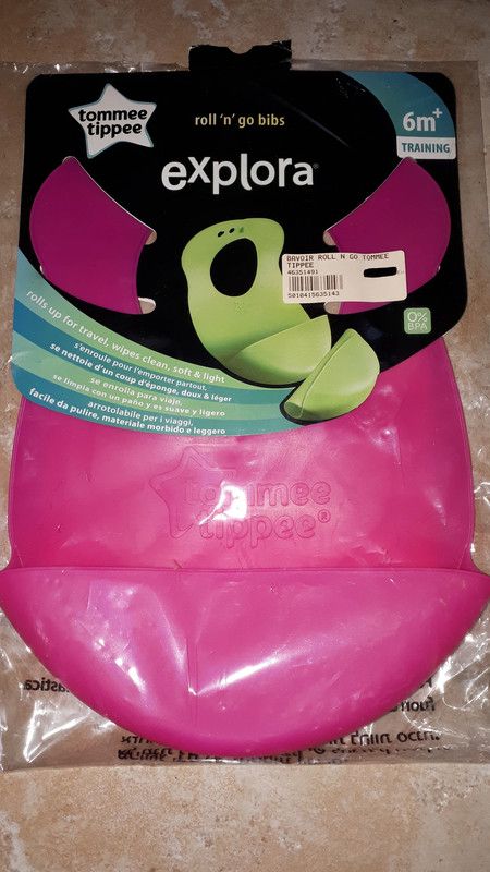Bavoir silicone Tommee Tippee