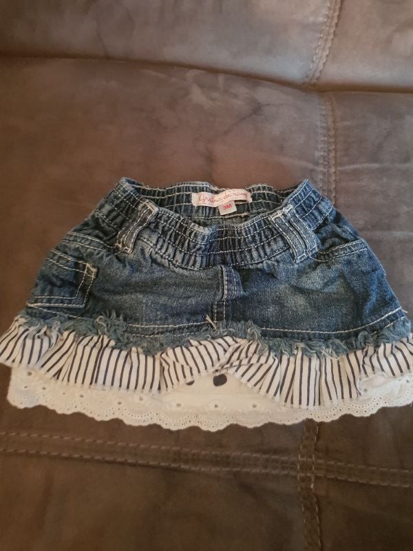Jupe jean