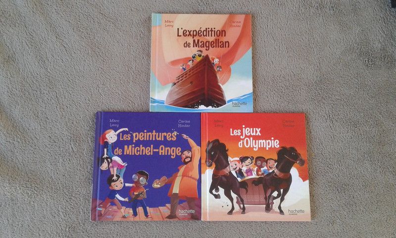 lot de 3 livres mc do - le club des aventuriers de l'histoire