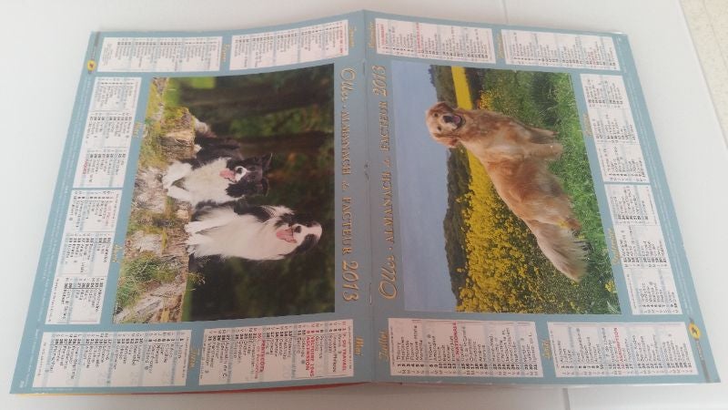 Calendrier 2013 de La Poste Département 27