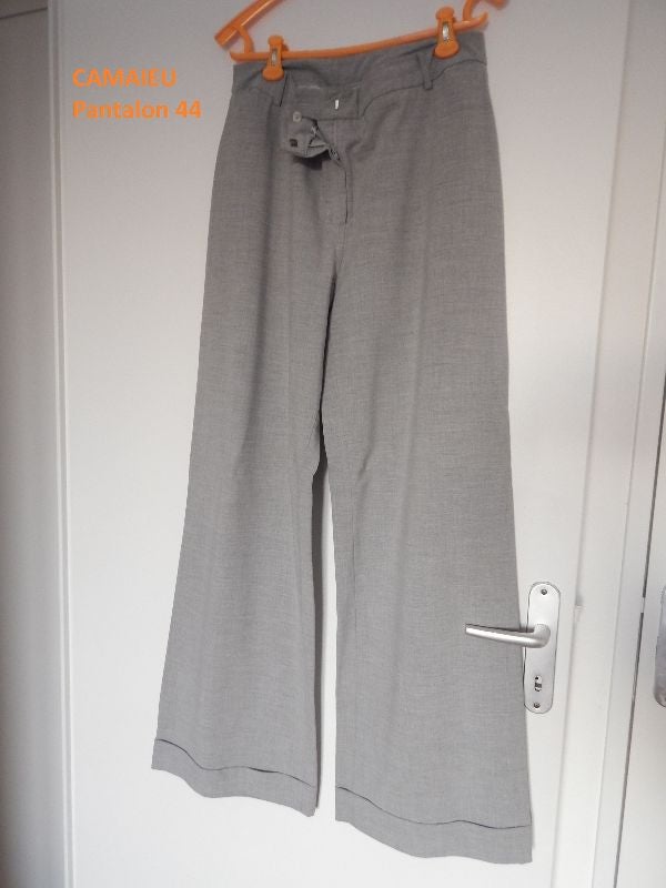 Pantalon jambes larges