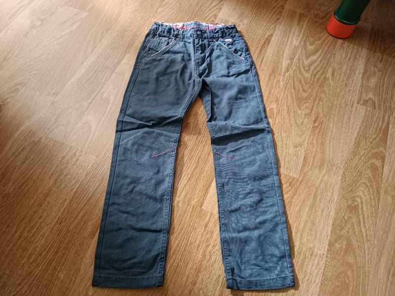 Pantalon gris foncé Sergent major 7 ans
