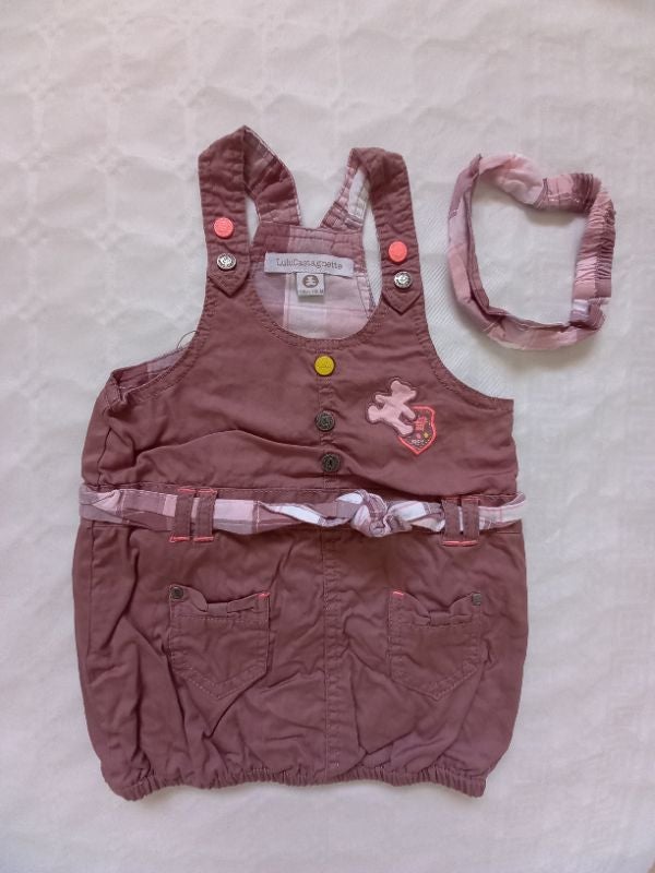 Robe avec bandeau 12 mois LuluCastagnette