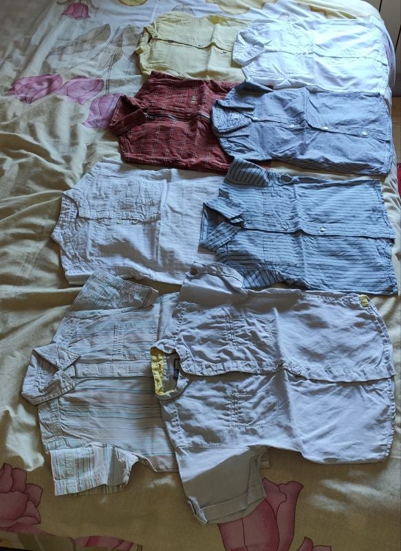 Lot de 8 chemises garçon 3 an