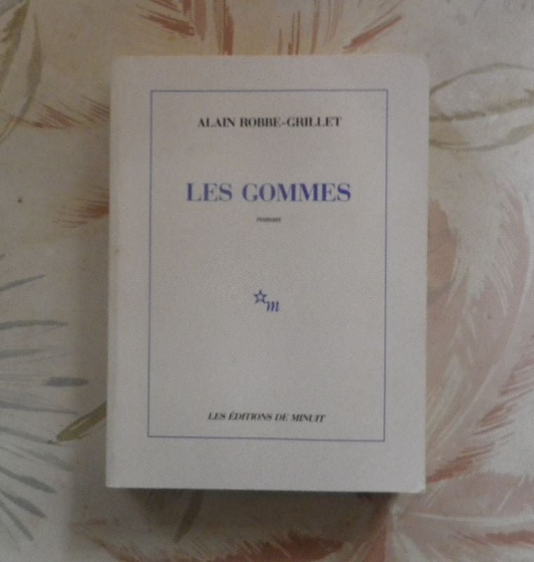 LES GOMMES d'Alain ROBBE-GRILLET Ed. de Minuit