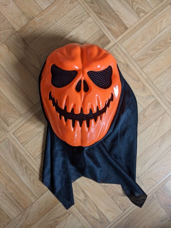 Masque d'Halloween citrouille Jack o'lantern