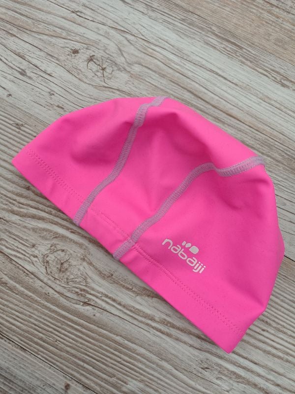 Bonnet de bain étanche Décathlon junior fille rose