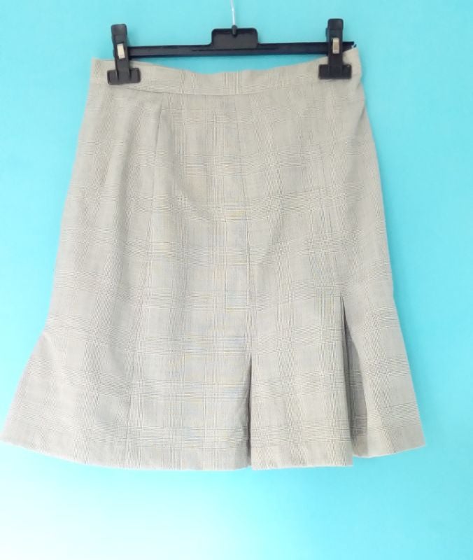 🐘 Jupe grise à volants vintage "Cacharel" taille 36🐘