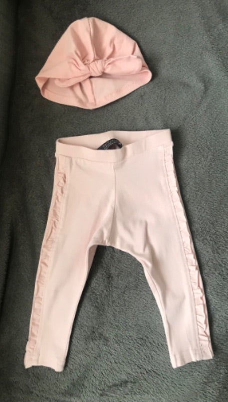 Ensemble legging Primark et bonnet zeeman