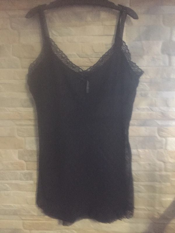 Top noir dentelle Mim 36
