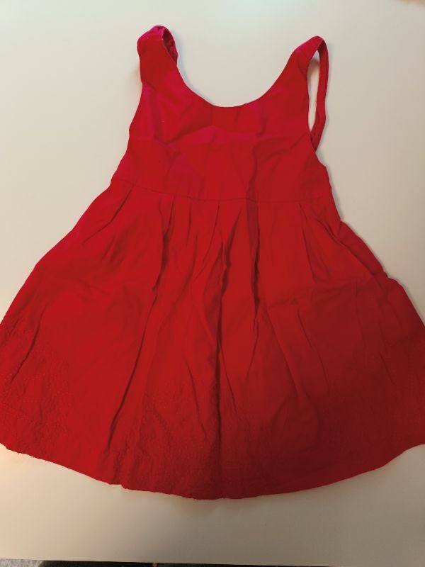 Robe rouge Obaibi 12 mois