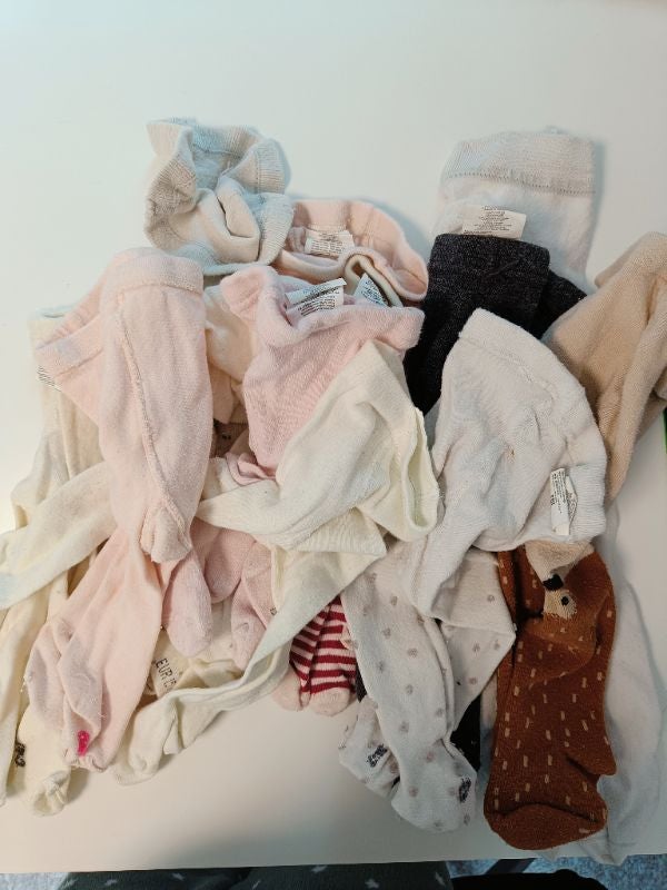 Lot 10 collants 6/9 mois