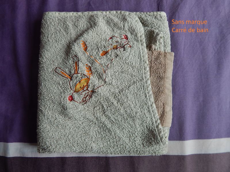 Cape de bain bébé