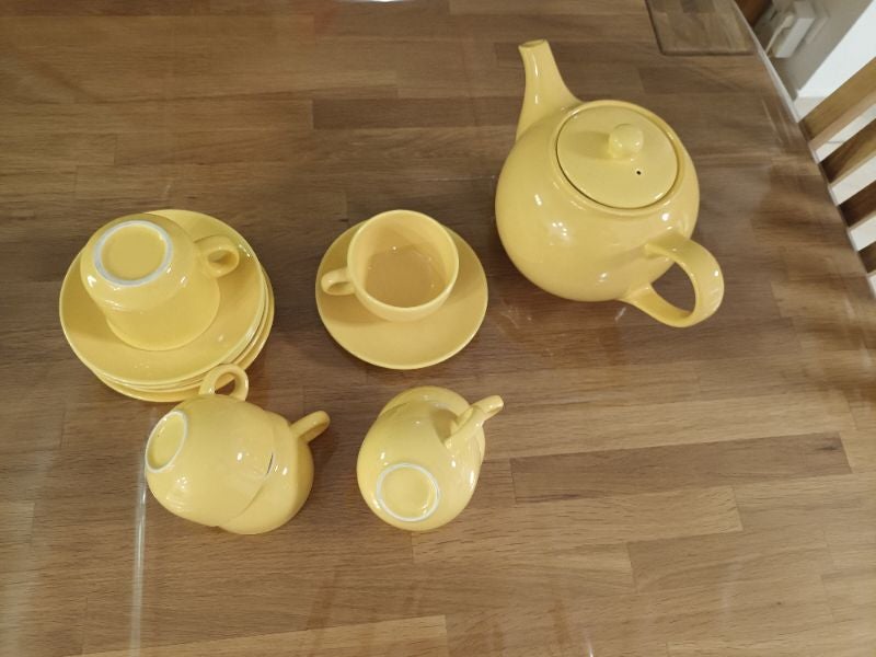 théière et tasses