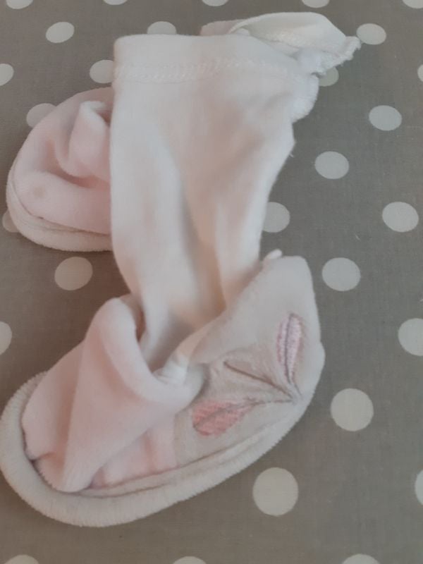 chaussons montants bébé fille