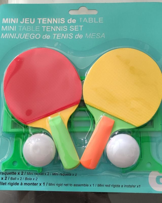 Mini jeu de tennis de table