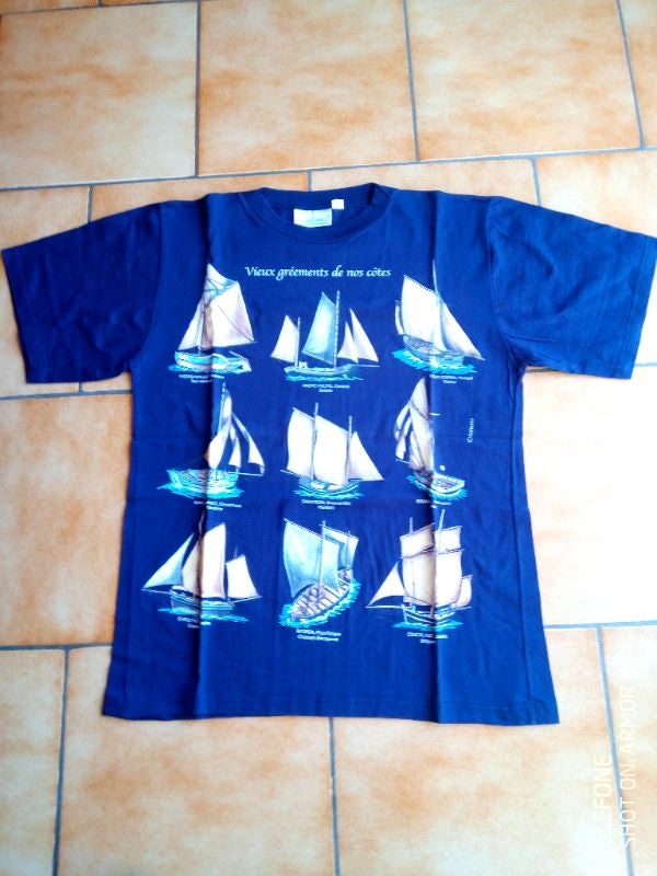 t shirt tradimer bateaux