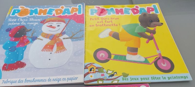 Lot de 3 pomme d api