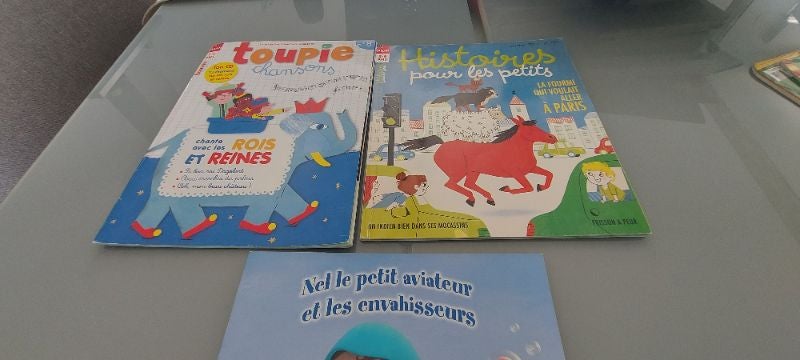Lot de 3 magazines