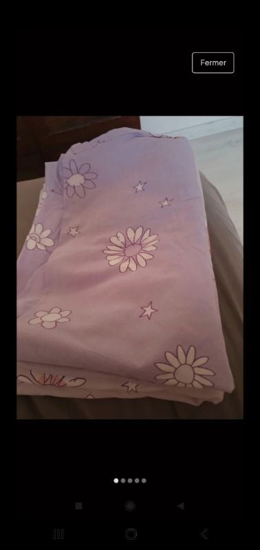 Housse de couette et draps housse