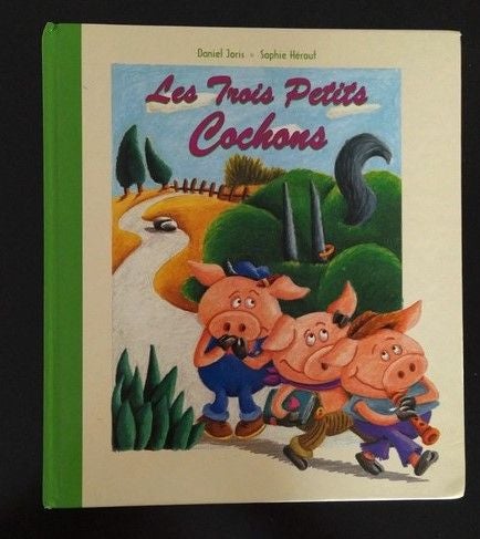 Livre les trois petits cochons