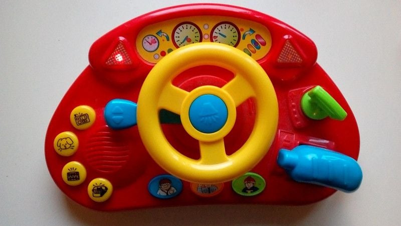 Volant voiture - jeux d'éveil