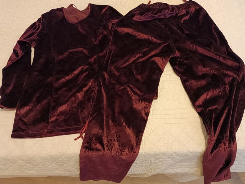 Pyjama velours