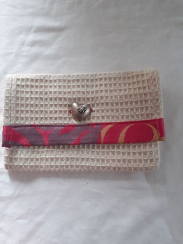 Pochette en tissu fait main