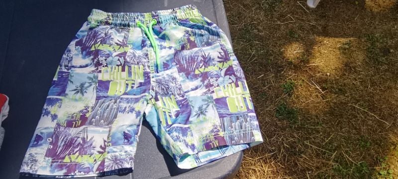 Short de bain, taille 10 ans