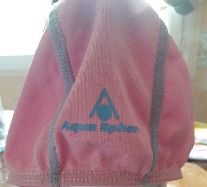 Bonnet de piscine rose Aqua Sphère