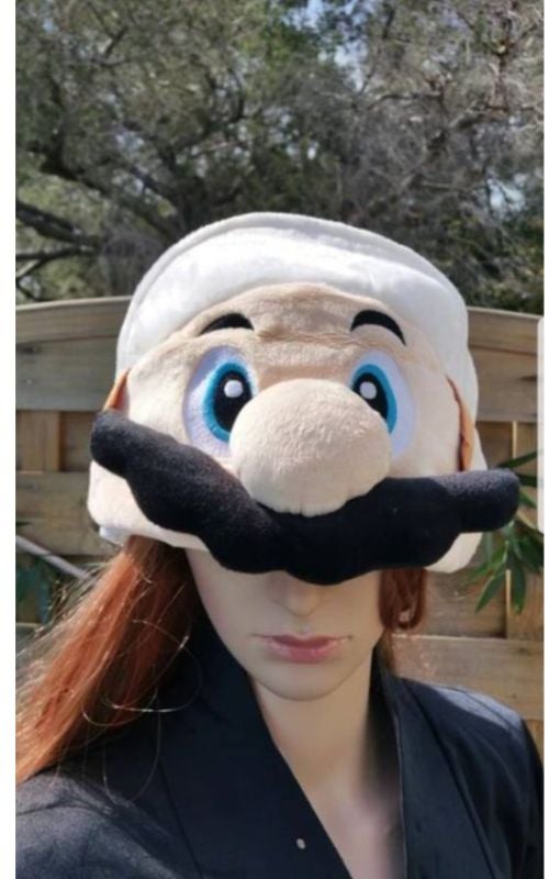 Chapeau déguisement carnaval tête de Mario Bros  Idéal carnaval et déguisement