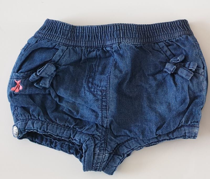 Short en jean 3 mois