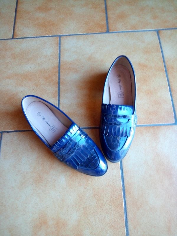 mocassins vernis 37