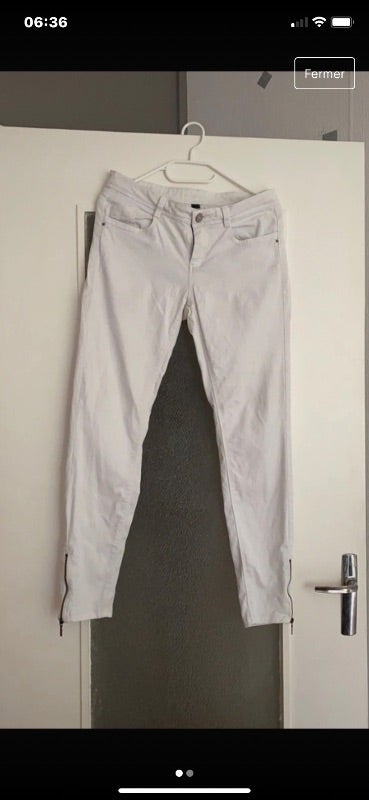 Pantalon blanc