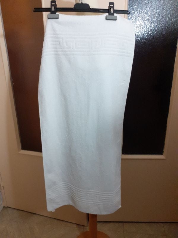 Serviette éponge blanc