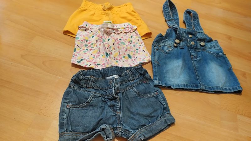 shorts 2 ans fille