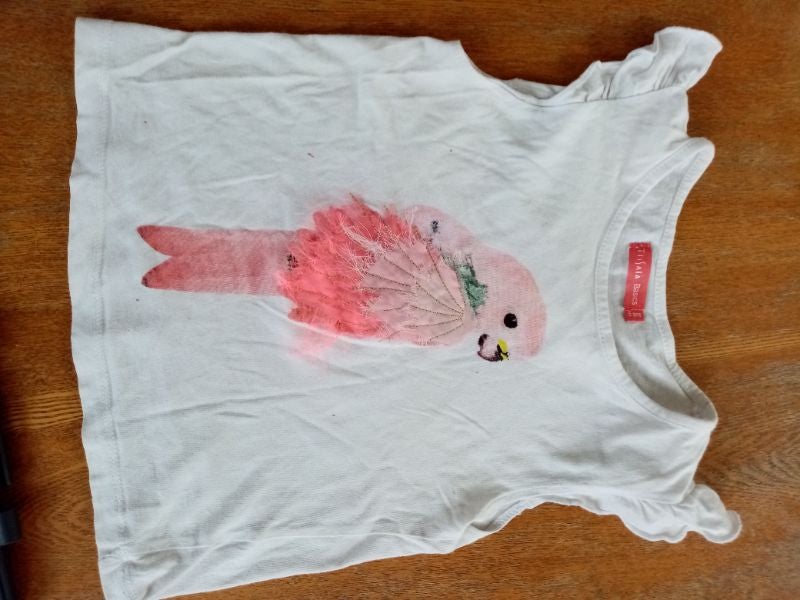 T-shirt perroquet