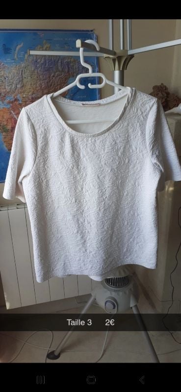 Sweat manche courte