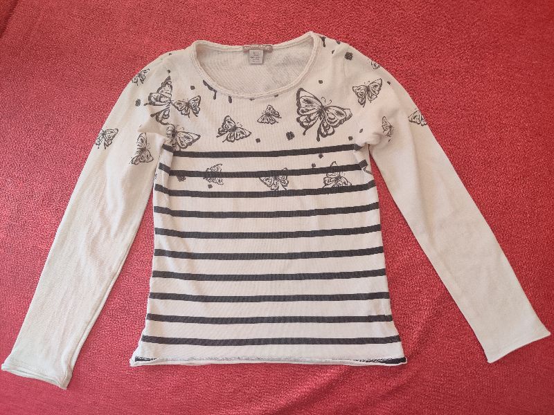 T-shirt manches longues "papillons"