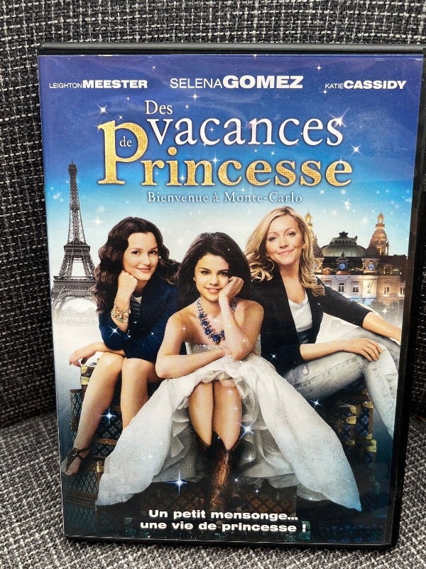 Dvd Des vacances de Princesse Bienvenue à Monte Carlo