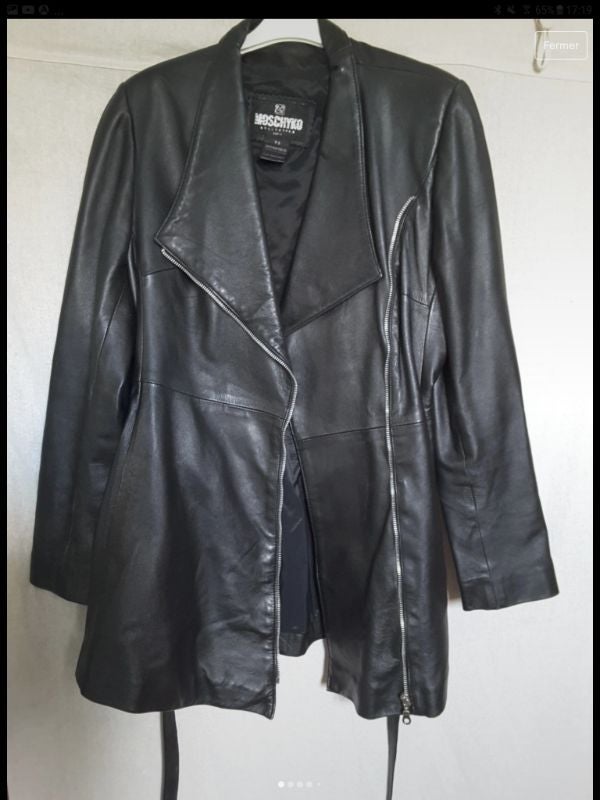 Veste en cuir T3