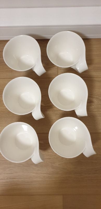 6 grandes tasses