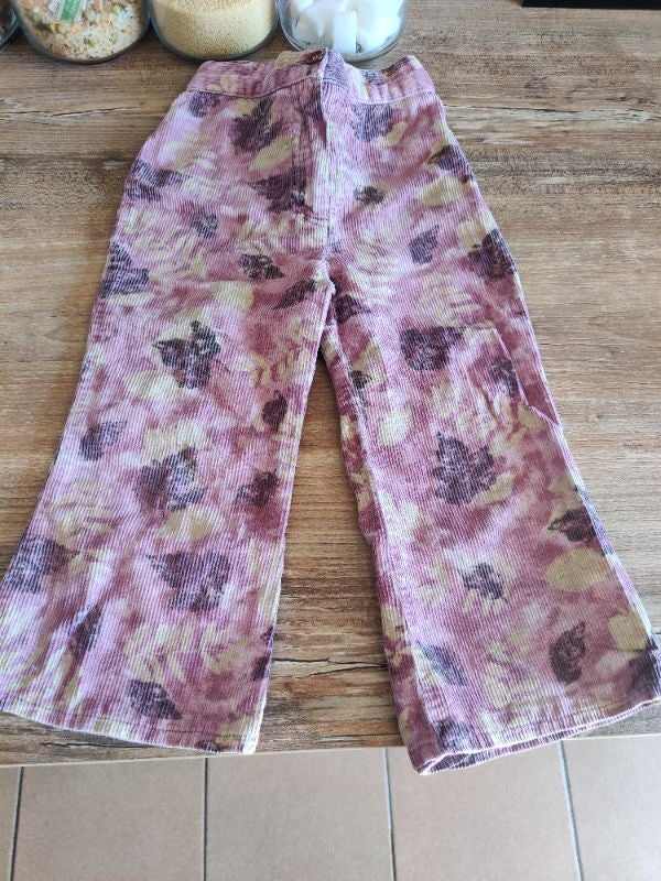 Pantalon fleuris